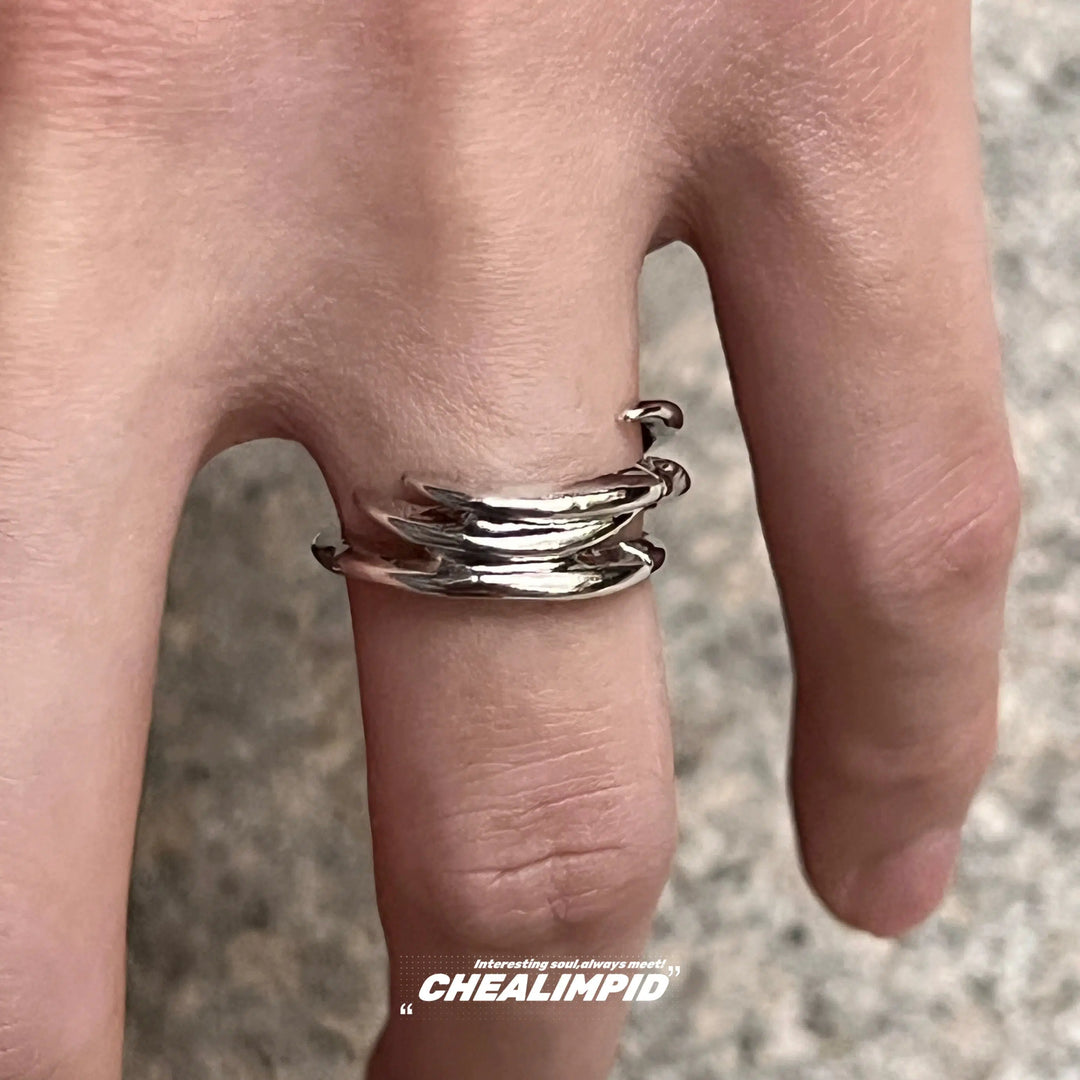 Irregular Claw Open Ring