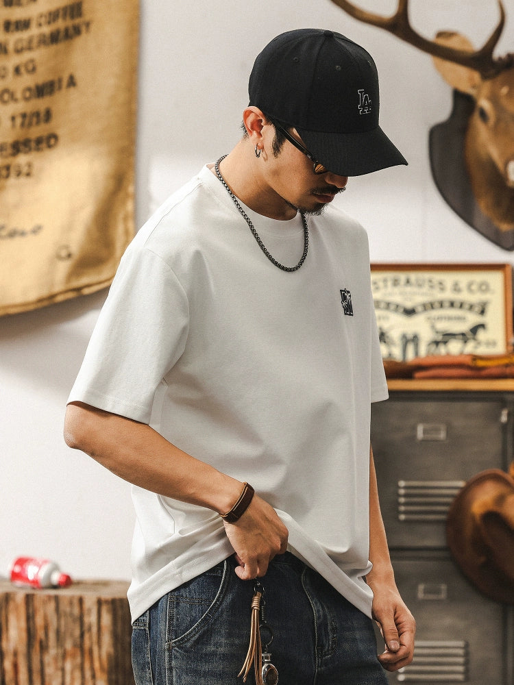 Retro-Palmenbaum-Grafik lockerer Pullover 