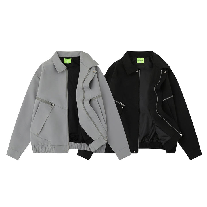 Deconstruction Lapel Loose Jacket