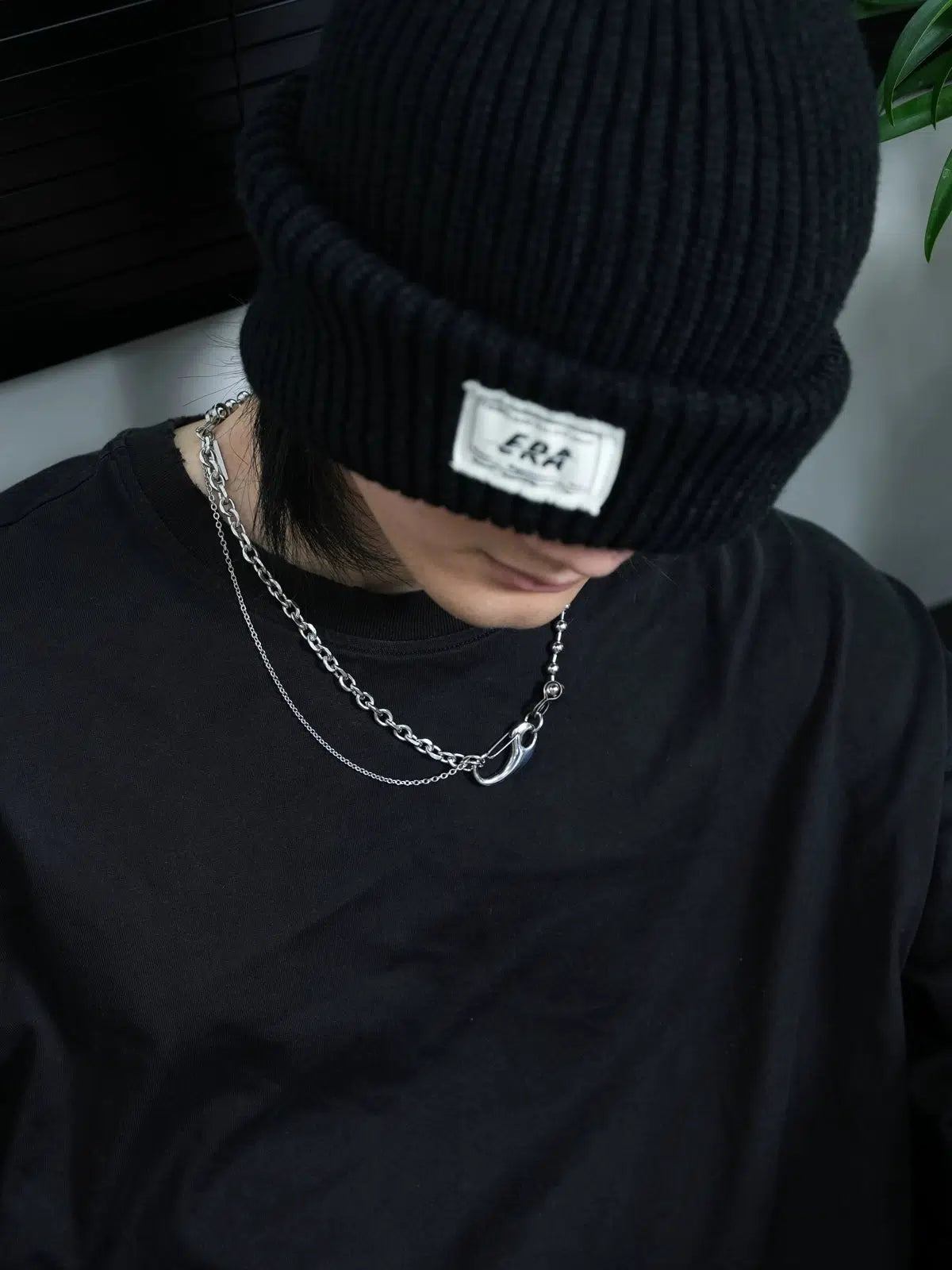 Double-Layer Titanium Steel Necklace