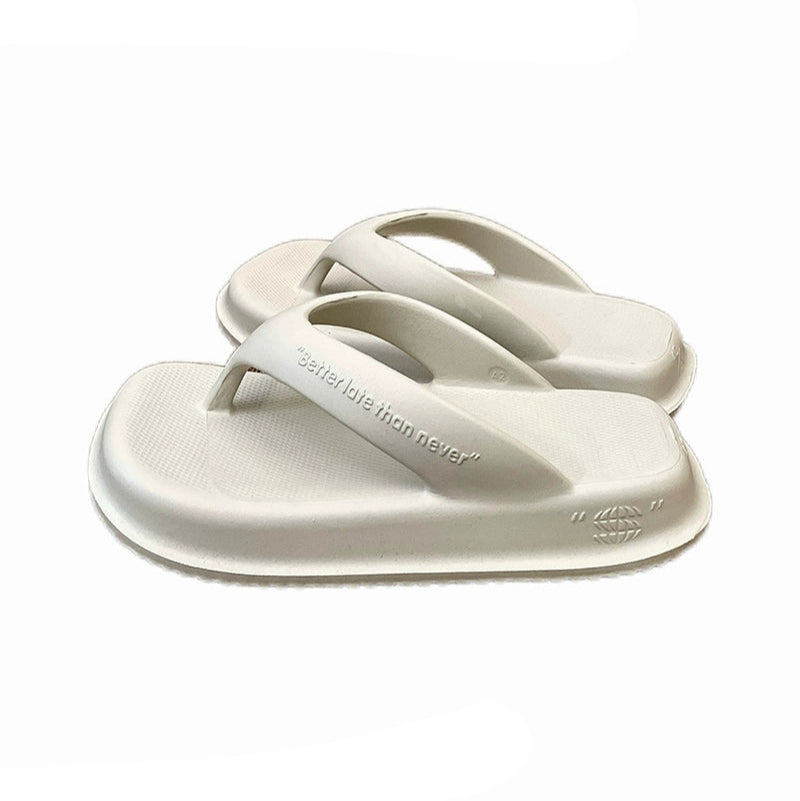 صنادل فليب فلوب EVA غير قابلة للانزلاق ذات النعل السميك 