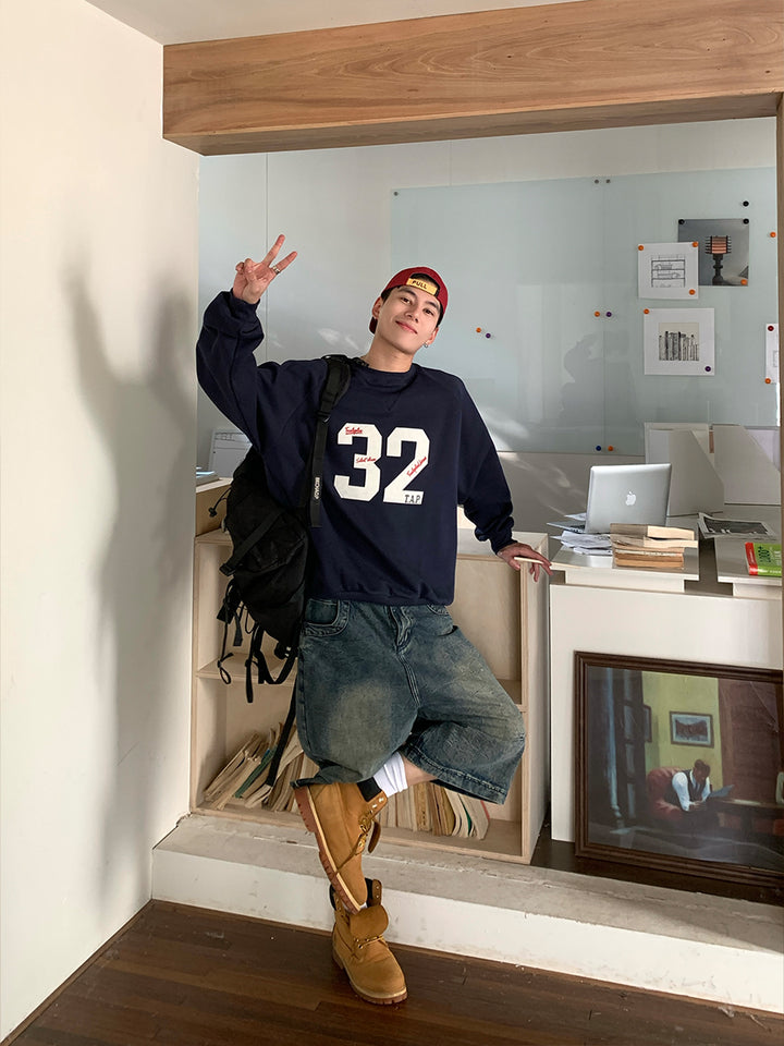 Graphic Long-Sleeve Sweatshirt