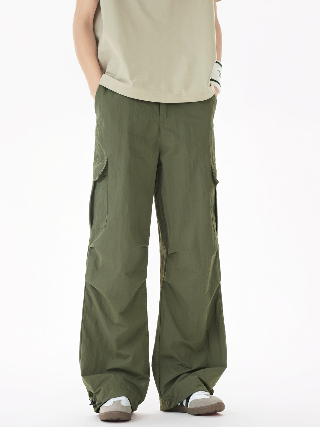 Multi-pocket Wide-leg Outdoor Paratrooper Pants