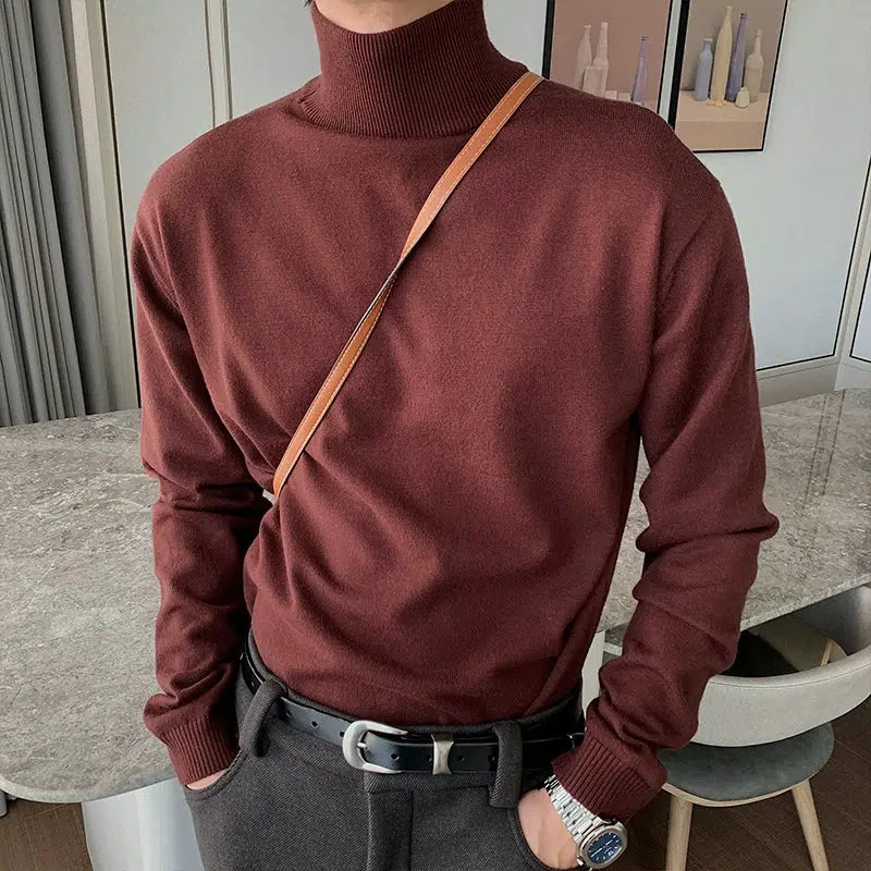 Loose-fit Turtleneck Sweater