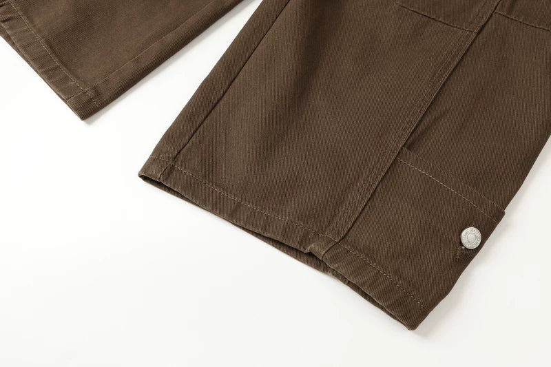 Wide Leg Casual Straight Pants