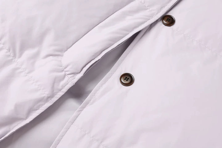 Oversized Knee-Length Down Jacket