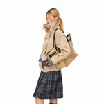 Irregular Stand Collar Double-Breasted Jacket 2