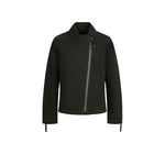 1627207:28335,6012894148610,1627207:28335,6012894148611,1627207:28335,6012894148612,1627207:28335,6012894148613,6012894148610,6012894148611,6012894148612,6012894148613, Irregular Zipper Short Work Jacket