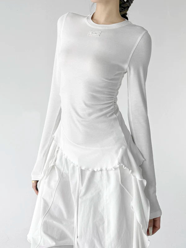 Korean Style Long Sleeve Layering T-Shirt 3