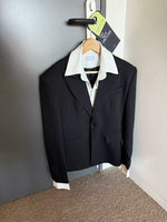 6204182902306,6204182902307,6204182902308, Korean Style Loose Fit Casual Suit Jacket