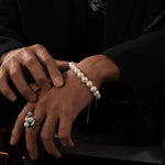 Large Pearl Beaded Bracelet 3