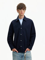 Layered Long Sleeve Button Front Shirt 3