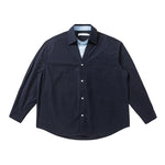 6026924256533,6026924256534,6026924256535,6026924256536, Layered Long Sleeve Button Front Shirt