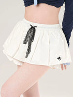 1627207:28320,5933923193695,1627207:28320,5933923193697,1627207:28320,5933923193699,5933923193695,5933923193697,5933923193699, Layered Ruffled Mini Skirt with Drawstring