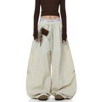 Leopard Pendant Wide Leg Parachute Pants 4