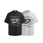 Leopard Print Graphic Crew Neck T-Shirt 3