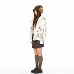Leopard Print Hooded Puffer Jacket 5