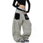 Leopard Print Wide Leg Cargo Pants 2