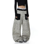 Leopard Print Wide Leg Cargo Pants 3
