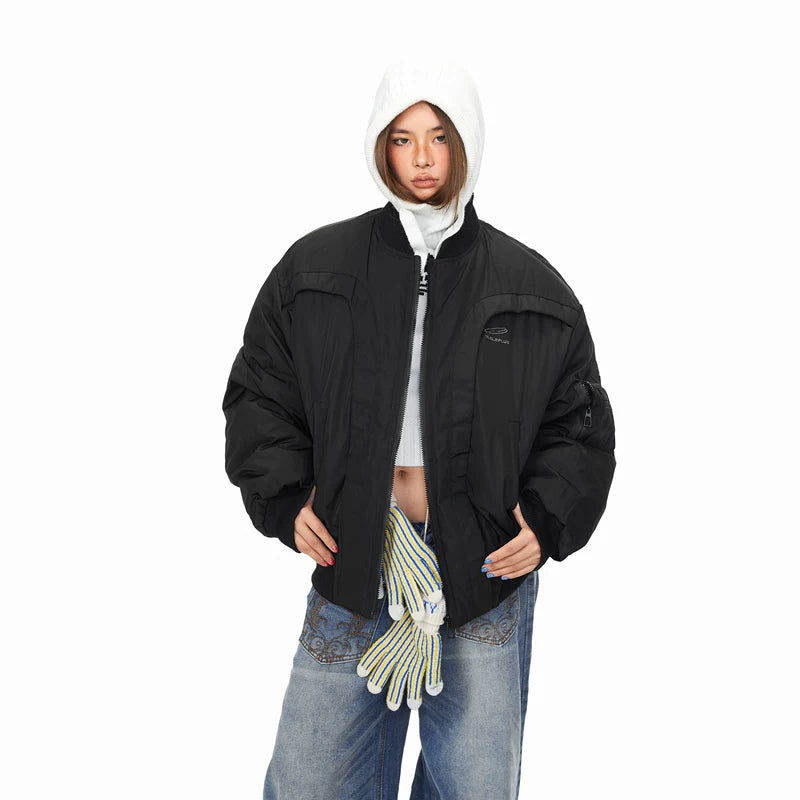 ,1627207:28341,5994760929240,1627207:28341,5994760929241,1627207:28341,5994760929239,1627207:28341,5994760929238,5994760929240,5994760929241,5994760929239,5994760929238, Letter Embroidered Padded Flight Jacket