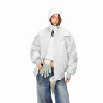 Letter Embroidered Padded Flight Jacket 3