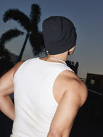 Letter Print Fitted Street Style Vest 5