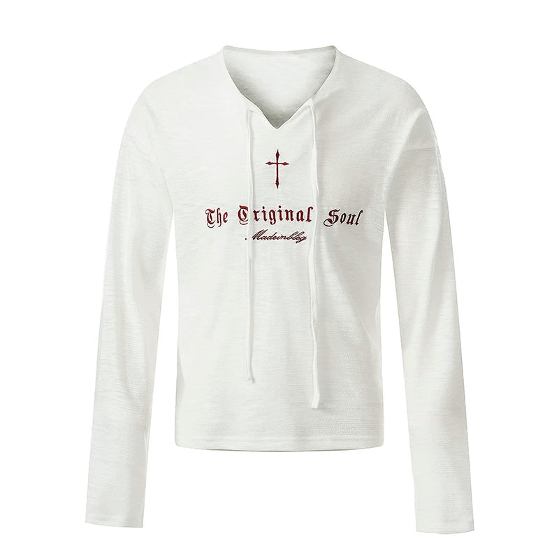 6035479348149,6035479348150,6035479348151,6035479348152, Letter Print Loose Fit Hooded T-Shirt