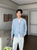 Lightweight Knit Button-Front Cardigan Sweater 5