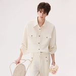 6025685537265,6025685537266,6025685537267,6025685537268, Long-Sleeve Button-Down Workwear Shirt