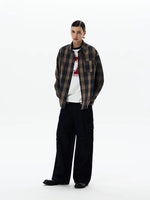 Long-Sleeve Plaid Button-Up Shirt 2