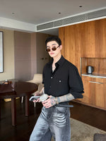 Loose Fit Casual Long Sleeve Shirt 2