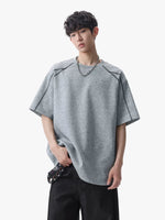 Loose Fit Crew Neck Short Sleeve T-Shirt 4