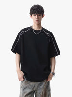 Loose Fit Crew Neck Short Sleeve T-Shirt 5