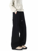 Loose Fit Heavyweight Patchwork Sweatpants Pants 4