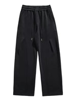 Loose Fit Heavyweight Patchwork Sweatpants Pants 5