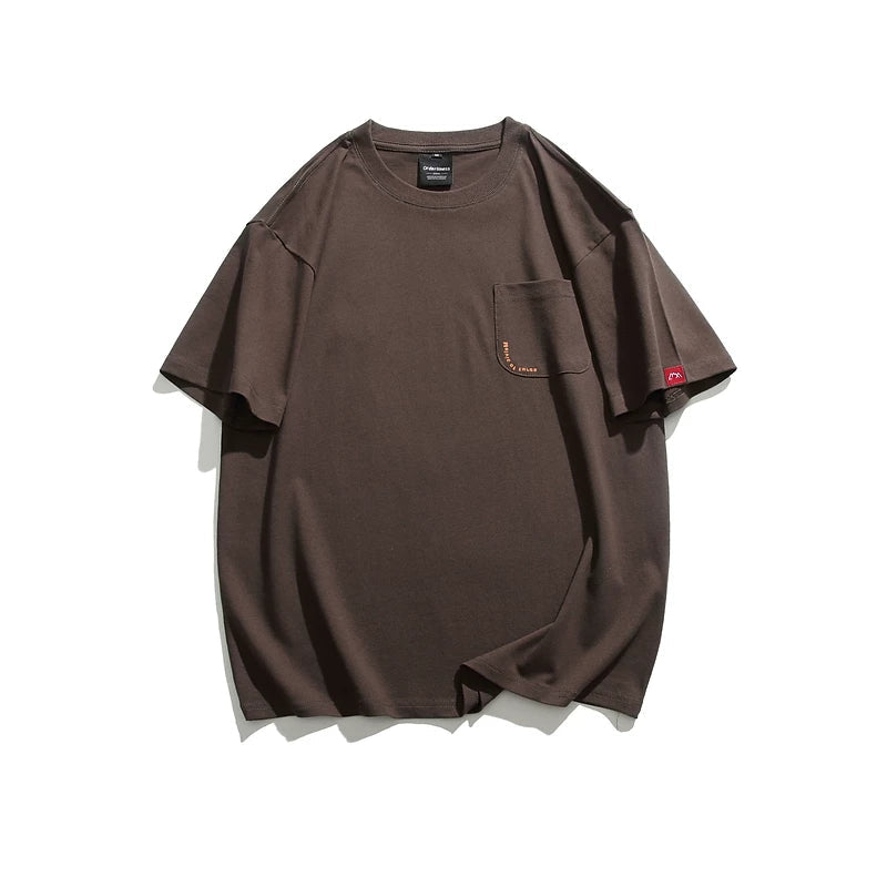 ,1627207:4168285,5132754318070,1627207:4168285,5132754318071,1627207:4168285,5132754318072,1627207:4168285,5132754318073,5132754318070,5132754318071,5132754318072,5132754318073, Loose Fit Pocket Crew Neck T-Shirt