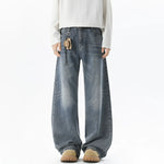 Loose Fit Straight Leg Wide-Leg Jeans 3