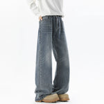 Loose Fit Straight Leg Wide-Leg Jeans 4