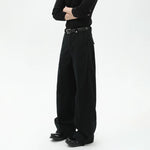 Loose Fit Wide Leg Casual Pants 4