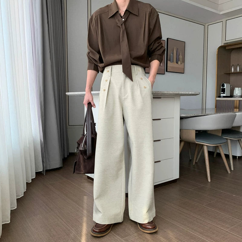 6196366735533,6196366735534,6196366735535,6196366735536, Loose Fit Wide Leg Casual Pants