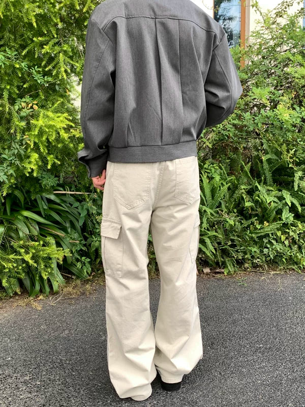 Loose Straight Leg Cargo Pants 5
