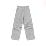 1627207:28334,6176230243032,1627207:28334,6176230243026,1627207:28334,6176230243029,6176230243032,6176230243026,6176230243029, Loose Zipper Patchwork Straight Leg Pants