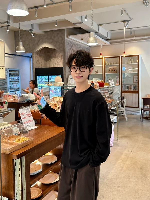 1627207:28341,6167645922802,1627207:28341,6167645922803,1627207:28341,6167645922804,1627207:28341,6167645922801,6167645922802,6167645922803,6167645922804,6167645922801, Lyocell Tencel Long Sleeve T-Shirt