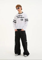 Mesh Long-Sleeve Retro Sport T-Shirt 5