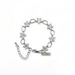,6003477476803, Metal Star Link Chain Bracelet