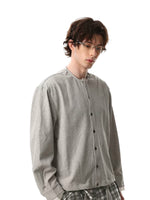 Minimalist Button-Down Cardigan Jacket 2