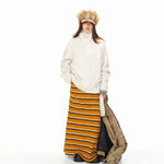 Minimalist Fuzzy Henley Knit Pullover 5