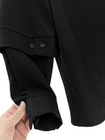 Minimalist Long-Sleeve Button-Down Casual Shirt 5