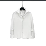 6210400506647,6210400506648,6210400506649, Minimalist Long-Sleeve Button-Down Casual Shirt