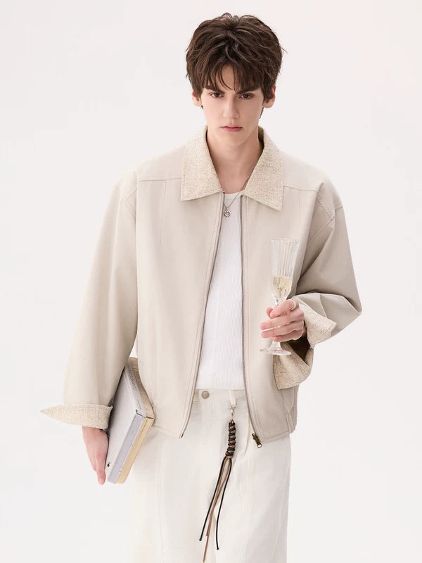 Minimalist Reversible Zip Front Jacket 2